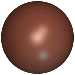 PLAQUE MOULE 3 DEMI SPHERE D12