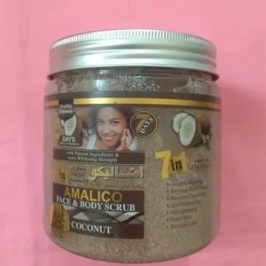 Gommage extra blanchissant visage & corps au coco 7 en 17 jours