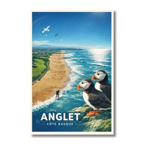 Affiche ANGLET – Côte Basque