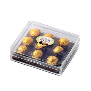 Boite de chocolat forme rectangle