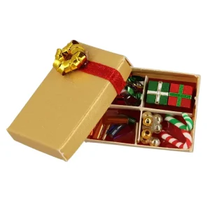 Boite de décoration de noël