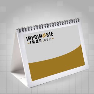 Calendrier de table A5 avec création
