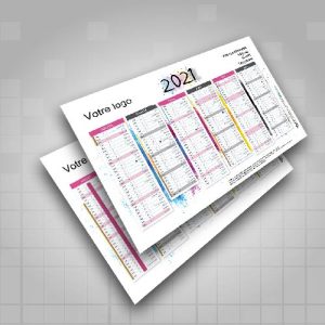 Calendrier A4 (ARTIFICE) à personnaliser