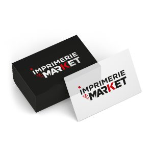 Cartes de visite en PVC transparent
