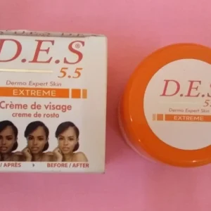Crème de visage  extreme éclaircissant  D.E.S55. dermo expert skin