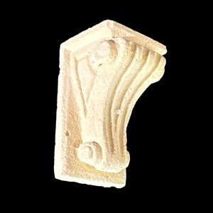 Volute d&rsquo;ornement en plâtre