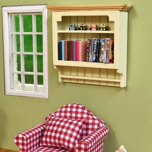 Etagère de cuisine en bois peint
