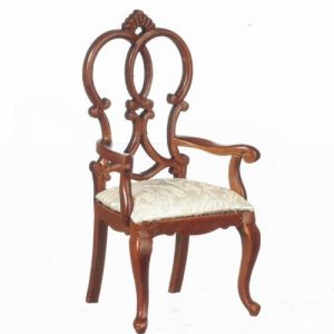 Fauteuil dossier entrelacé – Style Louis XVI