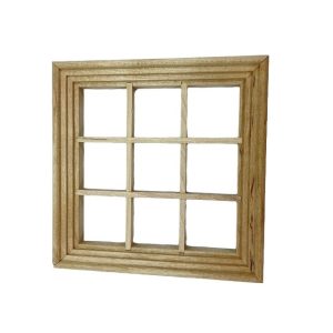 Fenêtre fixe à 9 carreaux