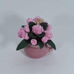 Bouquet de fleurs en pot