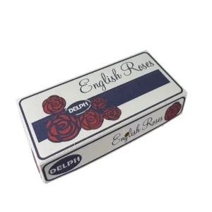 Fleurs – Roses rouges en boite imprimée
