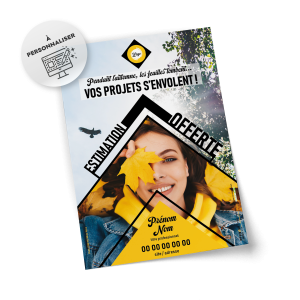 Flyers Estimation A5 à personnaliser