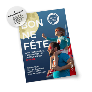 Flyers Fête des pères  A5 à personnaliser