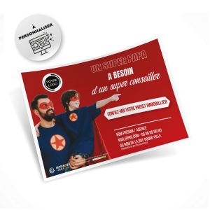 Flyers Fête des pères  A5 à personnaliser