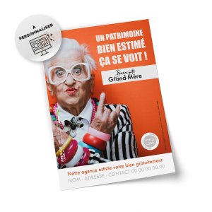 Flyers Fête des grands-mères  A5 à personnaliser