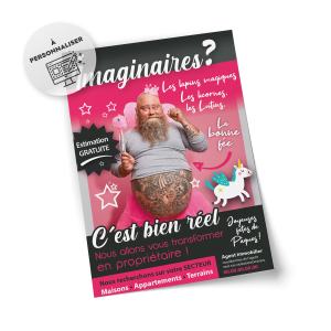 Flyers Fête de Pâques A5 à personnaliser
