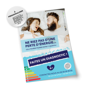 Flyers Saint Valentin A5 à personnaliser