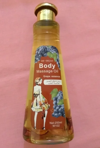 Huile de massage corporelle essence de raisin DR BOJAY – Image 2