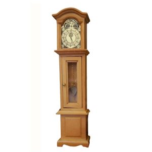 Horloge de parquet en pin