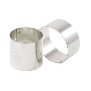 4 NONNETTES INOX D62 H30MM