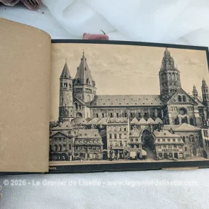 Livret début XX° vues de Mainz (Mayence) Allemagne