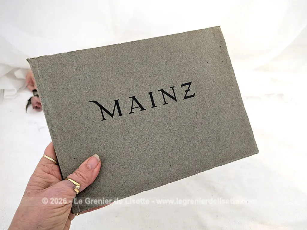 Livret début XX° vues de Mainz (Mayence) Allemagne – Image 3