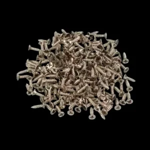 Vis tête fraisée chrome – Ø 2,5 x 8 mm
