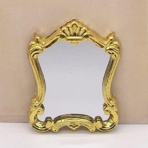Miroir cadre doré