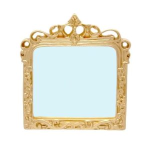 Miroir cadre doré