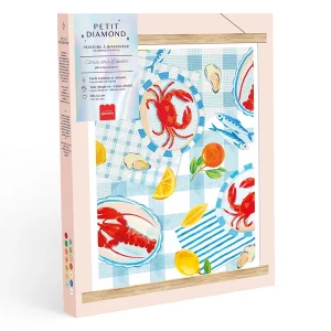 Kit de Diamond Painting – Petit Diamond – Citrus and Lobster