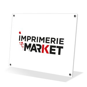 Panneau Akilux  55 x 75 cm 1 face Epaisseur 3,5 mm avec 4 oeillets
