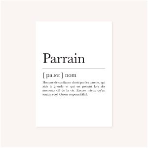 Affiche parrain
