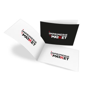 Plaquette 21 cm x 59,4 cm A4 fermé Pelliculage mat recto verso