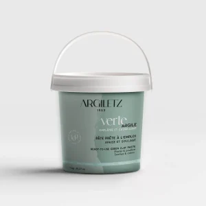 Argile verte – Pot de pâte 1 kg