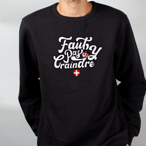 PULL HOMME : FAUT PAS Y CRAINDRE