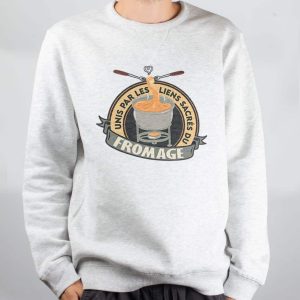 PULL HOMME : UNIS PAR LES LIENS SACRÉS DU FROMAGE