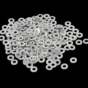 Rondelles plates acier – Ø 3 mm – 190 pcs env.