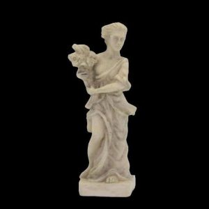 Statue femme corne d&rsquo;abondance