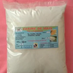 Farine de maïs blanc