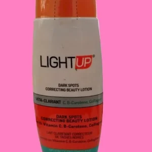 Lait correcteur LIGHT UP Vita-clarifiant enrichi en vitamine C, B-Carotène, Collagène