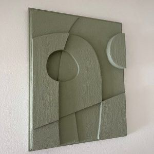 NODIISTUDIO – Abstract 3D Relief Wall Art