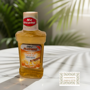 Bain de bouche naturel au Miswak – Dabur Germ Kill (250 ml)