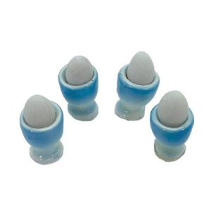 Coquetiers avec oeufs – Lot de 4