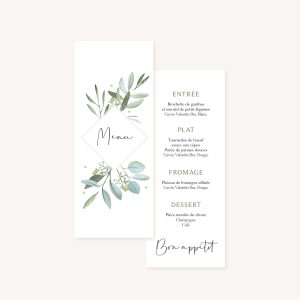 Menu individuel Olivier