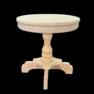 Table – Guéridon bois brut