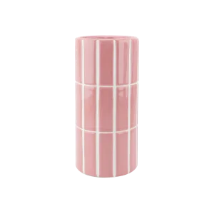 Vase carrelage rose, Opjet