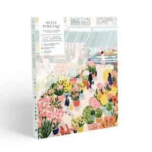 Kit de Peinture au numéro – Petit Pinceau – Flower market