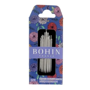 Pochette de 15 aiguilles à coudre 3/9 Collection Blossom bleu – Bohin