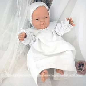Adorable poupon vintage « Berjusa » nouveau-né au réalisme saisissant