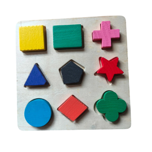 Puzzle éducatif en bois